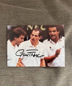 Dédicace – Autographe – Rare photo signée au feutre par Guy Forget – Format 10×15 – Tennis – Roland-Garros – Wimbledon – Us Open – OA – Collection – Vintage