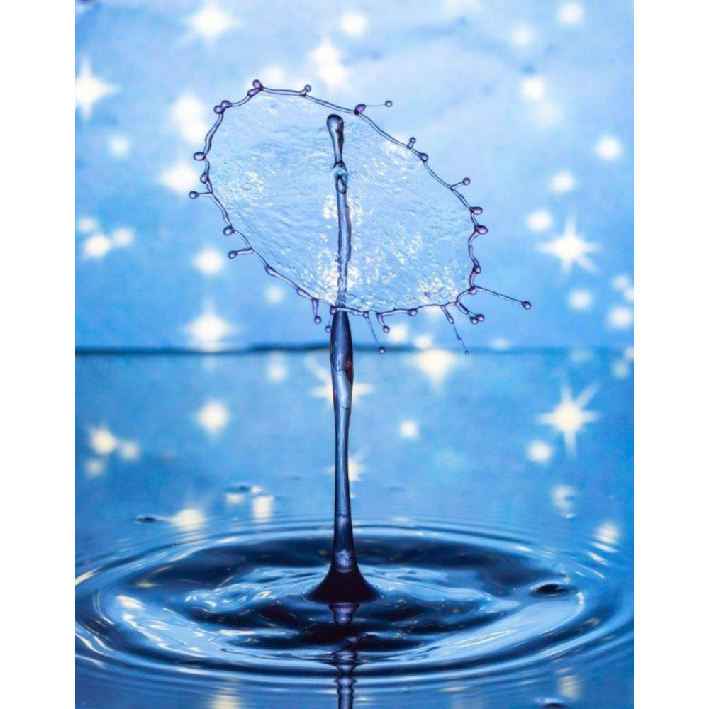« Collision gouttes d’eau 4 »