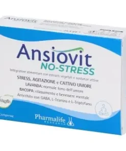 Pharmalife Research, Ansiovit – No Stress, 30 Compresse