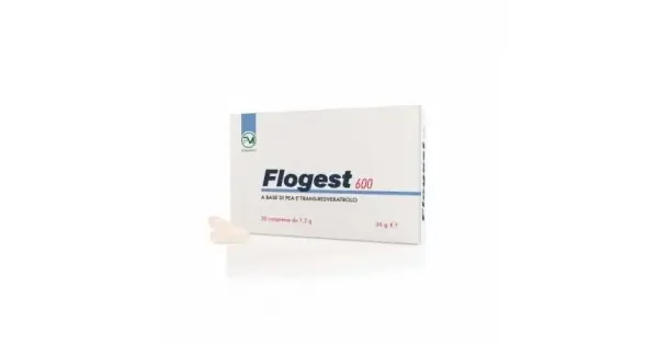 Piemme Pharmatech Flogest 600 – Integratore Alimentare – 30 compresse da 1,2g – Image 2