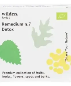Wilden Remedium n.7 Detox Filtri per Infusione,10 Bustine per Disintossicare l‘Organismo